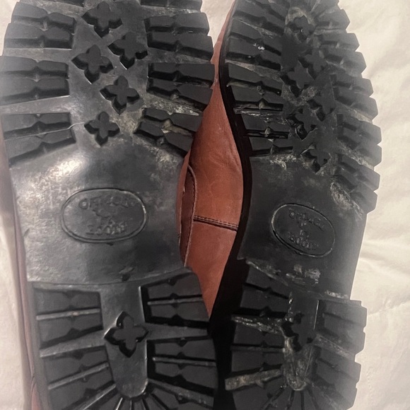 Camel Boots Chestnut Leather Loafers with Tassels , Made in Germany - Picture 7 of 12